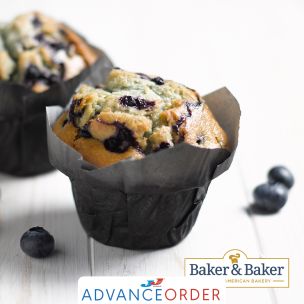 Baker and Baker Thaw & Serve Blueberry Muffins-24x125g