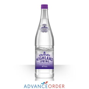 Highland Spring Still Water Glass Bottles 12x750ml