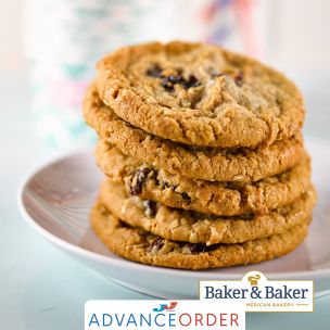 Baker and Baker Oat & Raisin Cookie Dough 90x50g