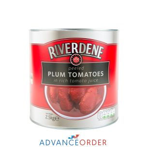 Riverdene Peeled Plum Tomatoes-6x2.5kg