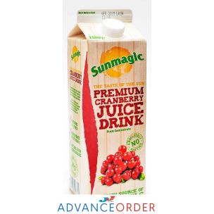 Sunmagic Cranberry Juice Drink Carton 12x1L