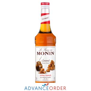 Monin Caramel Syrup Glass Bottle 1x70cl