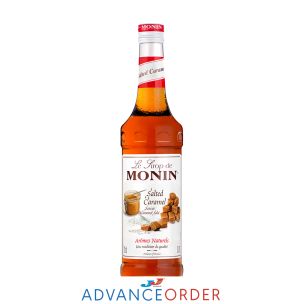 Monin Salted Caramel Syrup Glass Bottle 1x70cl