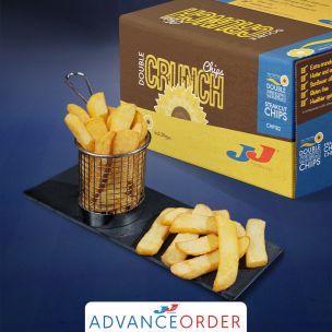 JJ Super Crisp Double Crunch Steak-Cut Chips 4x2.27kg