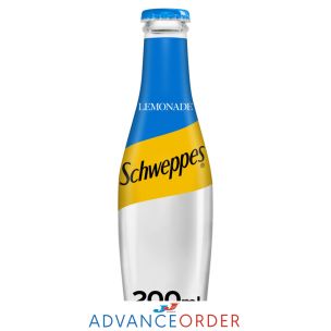 Schweppes Lemonade Glass Bottles-24x200ml