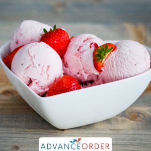 Gelato Gold Dairy Strawberry & Cream Ice Cream 1x5L