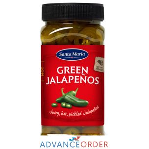 Santa Maria Green Sliced Jalapenos 1x500g