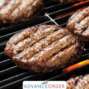 JJ Halal Chargrill Steak Burgers 5oz 42x140g