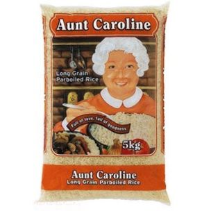Aunt Caroline Easy Cook Long Grain Rice 1x5kg