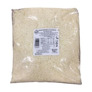 Green Vie Grated Vegan Mozzarella Flavour Cheese 1x1kg