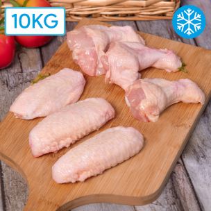 Frozen Halal Mixed Prime and Mid Wings 1x10kg