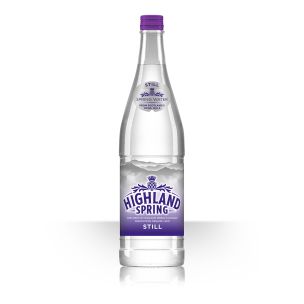 Highland Spring Still Water Glass Bottles 12x750ml
