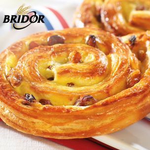 Bridor Ready to Bake All Butter Pain aux Raisins-60x110g