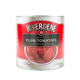 Riverdene Peeled Plum Tomatoes-6x2.5kg