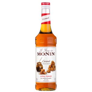 Monin Caramel Syrup Glass Bottle 1x70cl