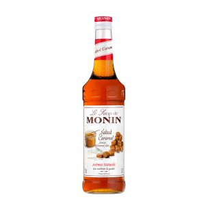 Monin Salted Caramel Syrup Glass Bottle 1x70cl