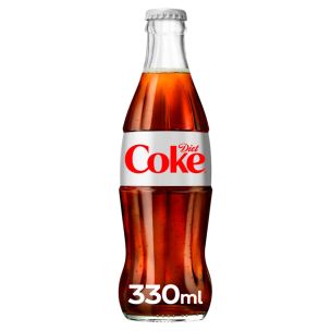 Diet Coke Glass Bottles GB 24x330ml