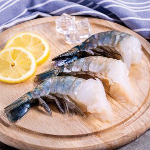 NSFIL Premium Raw HLSO Fresh Water King Prawns 6/8, 700g net 6x1.4kg