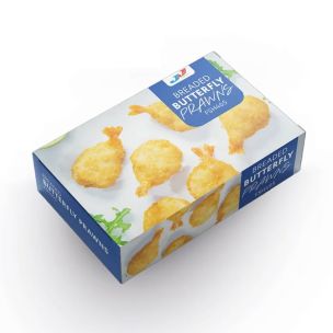 JJ Butterfly Prawns 21/25 1x500g