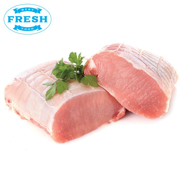 Buy Fresh Raw Pork Loin (Box Approx. 4kg, 4 bags in a box)1x1kg