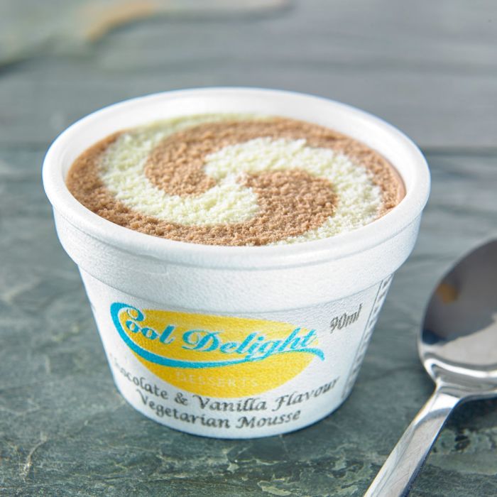 Buy Cool Delight Chocolate & Vanilla Swirl Frozen Mousse60x80ml