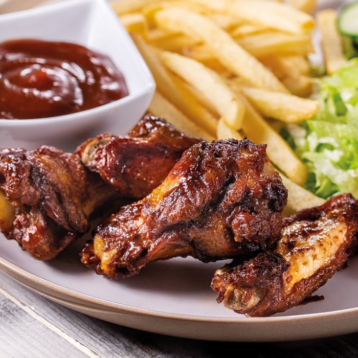 Buy Golden Valley Halal BBQ Chicken Wings (Single)1x1kg Order Online